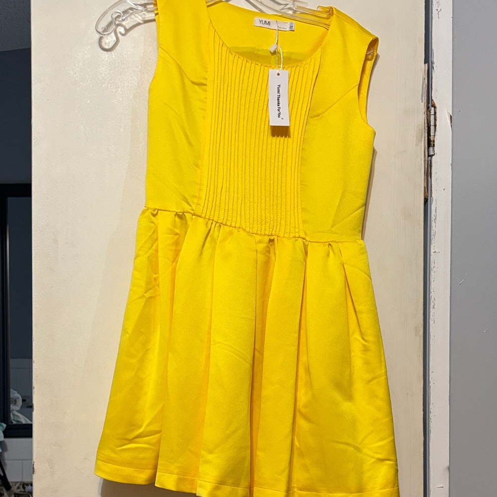 Yumi Kim Sunny Yellow Formal Kids Dress